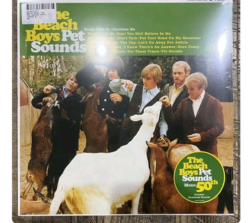 The Beach Boys · Pet Sounds · Vinilo 50th Anniv Mono Nuevo 