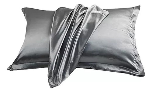 Funda Almohada Satin Tipo Seda Set X2 Unidades 76cm * 50cm