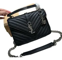 Comprar Ysl  Bandolera Con Cadena   Bolso De Mano