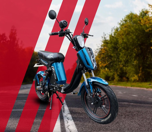 Imagen 2 de 3 de Bici-moto Electrica Ebike Mishozuki 500w