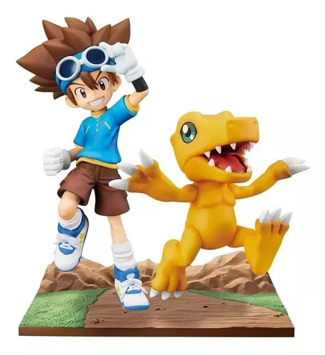 Boneco Digimon Digmon Miniatura Digimons Coleção Greymon 9un