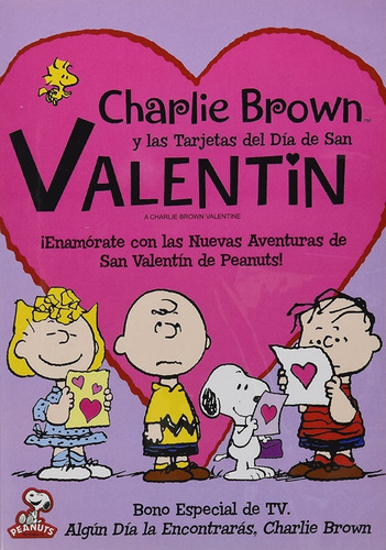 Charlie Brown Y Las Tarjetas Del Día De San Valentín Dvd Nvo