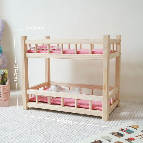 Aplicável A Muñeca De Juego De Doble Capa, Cama En