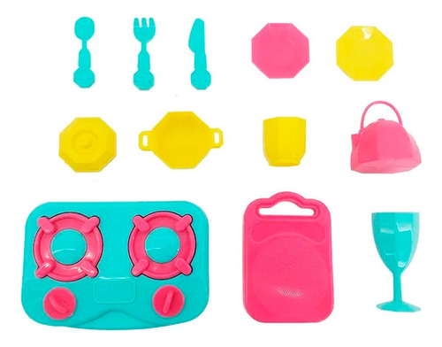 Set De Utensilios De Cocina Copa Juguete Interactivo Niñas