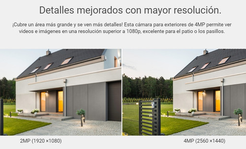 Imagen 8 de 9 de Camara Ip Ezviz C3w Pro 4mp Wifi Audio Color Sirena Luz