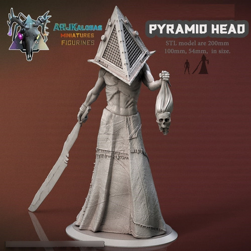 Archivo Stl Impresión 3d - Silent Hill - Pyramid Head - Arjk