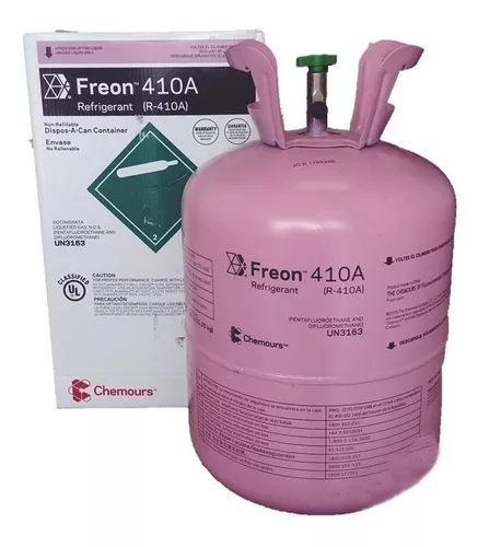 Imagen 1 de 1 de Gas Refrigerante Boya Freon R410 Dupont Chemours 5.0 Kg