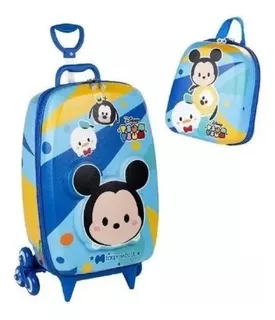 Kit Mochilete + Lancheira Tsum Tsum Mickey - Maxtoy