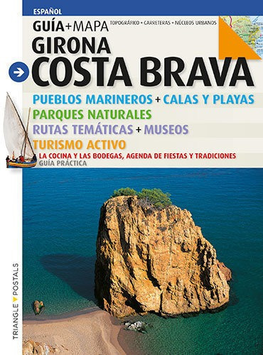 Costa Brava, Guãâa + Mapa, De Roig Casamitjana, Sebastià. Editorial Triangle Postals, S.l., Tapa Blanda En Español