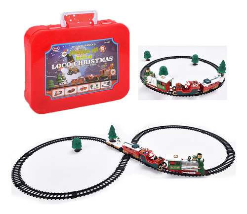 Regalo De Juguete Infantil Con Tren Eléctrico Navideño