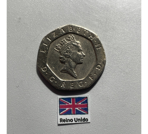 Moeda 20 Pence 1995, In 30 Inglaterra (Usado)