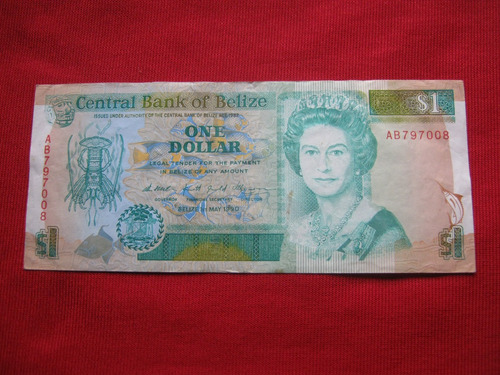 Belice 1 Dólar 1990