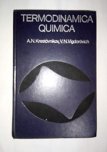 A. N. Krestóvnikov/v. N Vigdoróvich Termodinamica Quimica Td