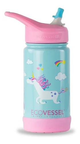 Vaso En Acero Termo Niños  Cooler Ecovessel Frost 12oz 