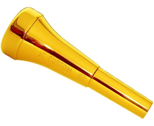 Bocal Jc Custom Para Trompete Ressonance Dourado- Escolha Nº