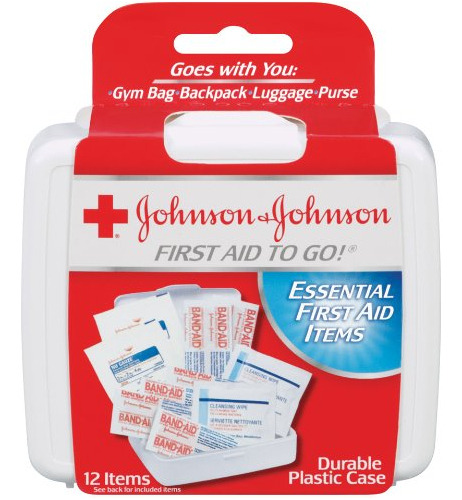 Set De Primeros Auxilios De La Cruz Roja De Johnson & Johns.