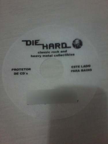 Lote Com 10 Un Protetor Cd, Dvd, Discos Die Hard Rock Metal