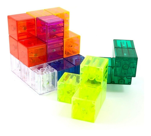 Cubo Rubik 3x3 Yongjun Magnet Cube Blocks Bloques Magnéticos Color De La Estructura Multicolor Yj8392