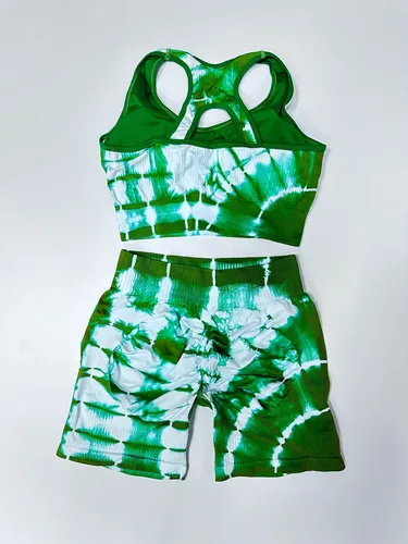 Conjunto Deportivo Gym 2 Piezas Top Short Mujer