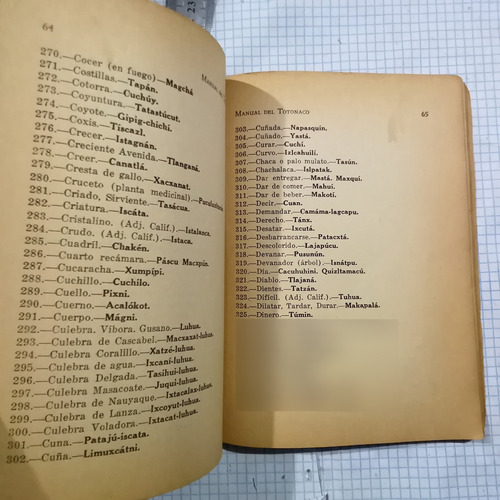 Manual Del Dialecto Totonaco De La Región De Papantla, Verac (Usado)