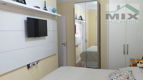 Imagem 12 de 15 de Apartamento Padrão Mobiliado Em Nova Petrópolis - São Bernardo Do Campo - 3819