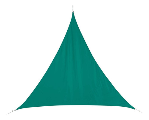 Toldo Vela Sombra Viento Y Granizo - 4*4*5.6 Triangulo Verde