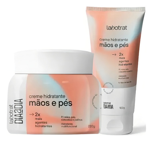 Creme Hidratante Mãos E Pés 2x Mais Hidratante Labotrat