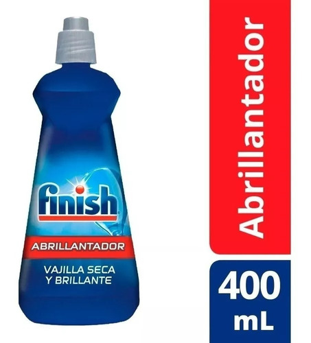 Abrillantador Finish Para Lavavajillas Automático 400ml 12 U