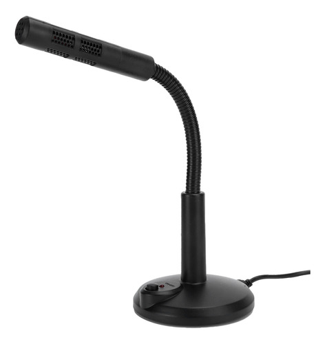 Microfone Usb Com Mangueira Ajustável Desktop Computer Pc Li