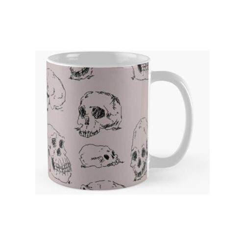 Taza Calaveras Cráneos Calaveras Calidad Premium