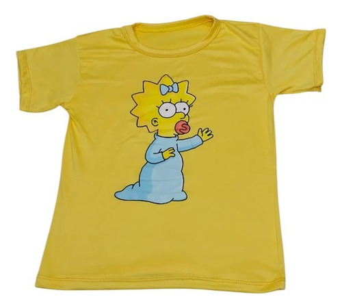 Pijama Para Niñas The Simpson Maggie Ultra Suave Y Ligera