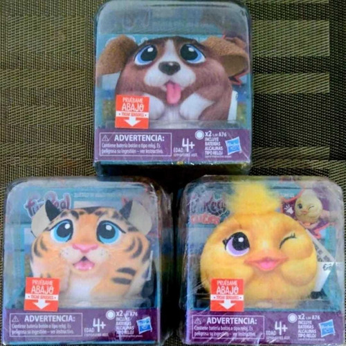 Juguete Furreal Cuties Set De 3 + Regalo Cerrado (Usado)
