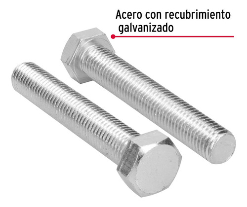 Bolsa Con 4 Tornillos 3/4 X 4-1/2 Tipo Máquina, Fiero