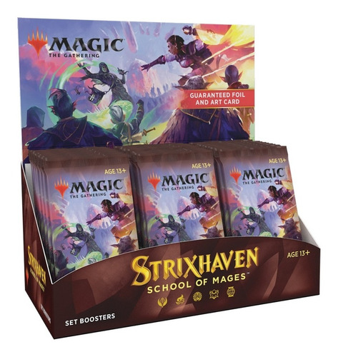 Set Booster Box Strixhaven Mtg - Ingles - Magicdealers