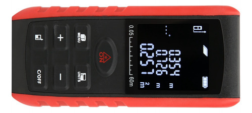 Telémetro Láser Digital Kxle60 Lcd, Medidor De Distancia Por