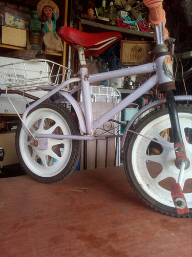 Antigua Bea Juguetes Mini Bicicleta Rueda Masiza D Coleccion