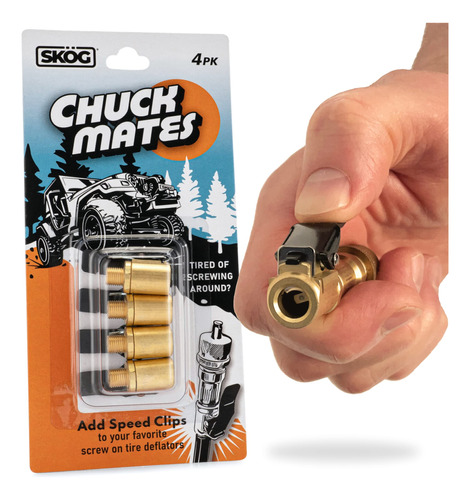 Skog Chuck Mates - Clips De Velocidad Para Tus Desinfladores