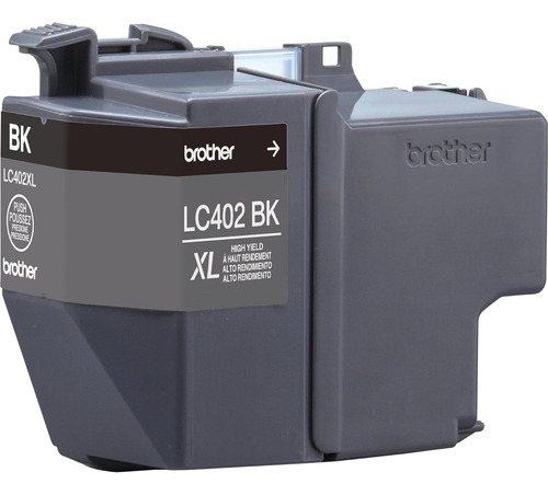Cartucho De Tinta Negra Brother Lc402xlbk Alto Rendimiento