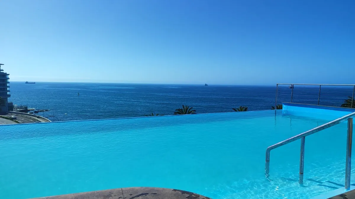Imagen 1 de 9 de Depto A Pasos De La Playa Con Vista Al Mar Y Piscina