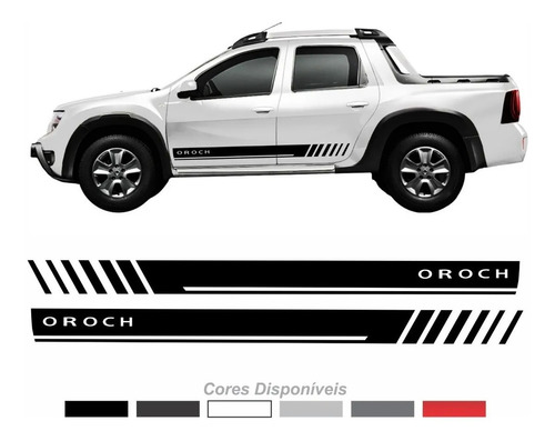 Kit Calcos , Sticker, Laterales  Renault Duster Oroch Dstr10