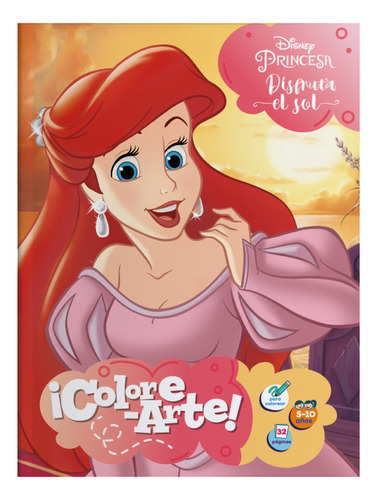 Libro Para Colorear Colección Princesas Con Actividades 32 P