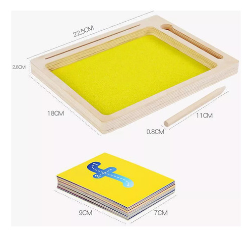 Mesa De Arena De Escritura De Educación Temprana Para Niños