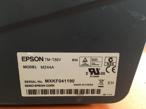 Paquete 2 Impresoras Tickets Epson Tm-t88v Usb Con Envio! (Usado)