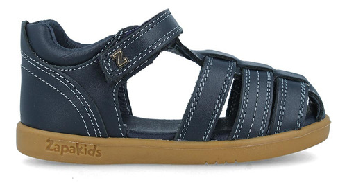 Sandalias Huaraches Zapakids Flex Niño Piel Marino (15.0 - 1