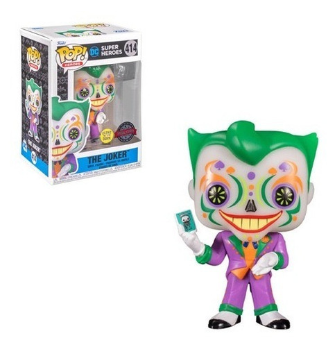 Funko Pop The Joker #414 Exclusivo Brilla Oscuridad