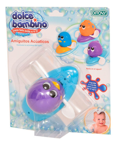 Dolce Bambino Amiguitos Acuáticos Violeta Ditoys