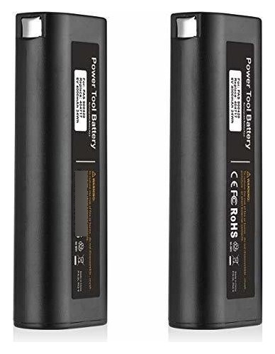 Probador De Voltaje Abaige 2-pack 4000mah 6v Batería Compat