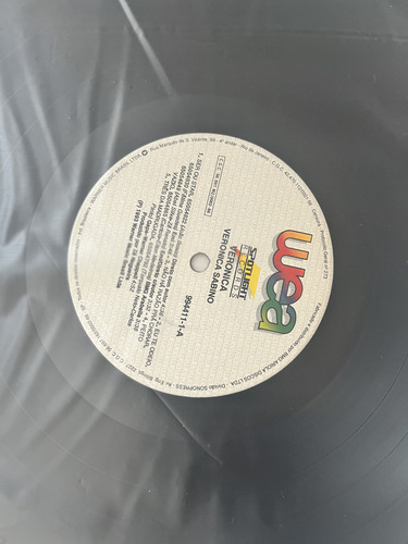 Lp Vinil Veronica - Verônica Sabino 1993 Raro - Wea (Usado)