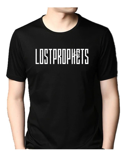 Playera Black Lostprophets Hard Rock Nu Metal Logo