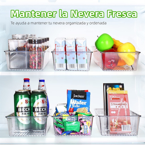 Organizador De Cocina Plástico, 5 Contenedores